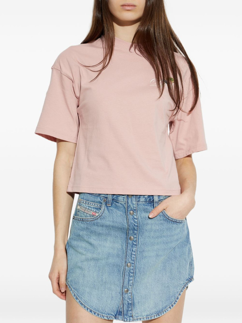 T-Cropyn embroidered-logo T-shirt 3