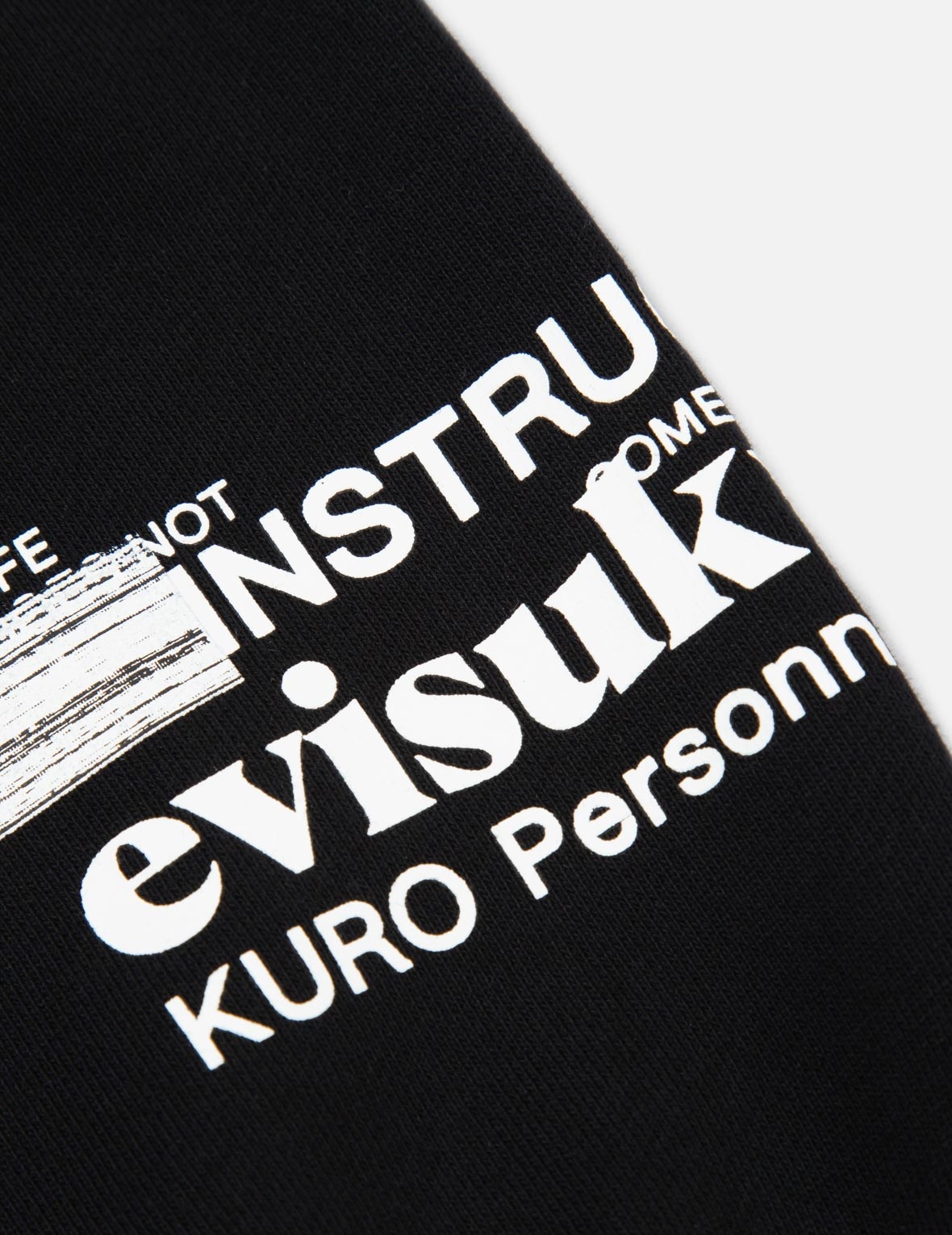 Slogan Print Oversized Sweatshirt - 7