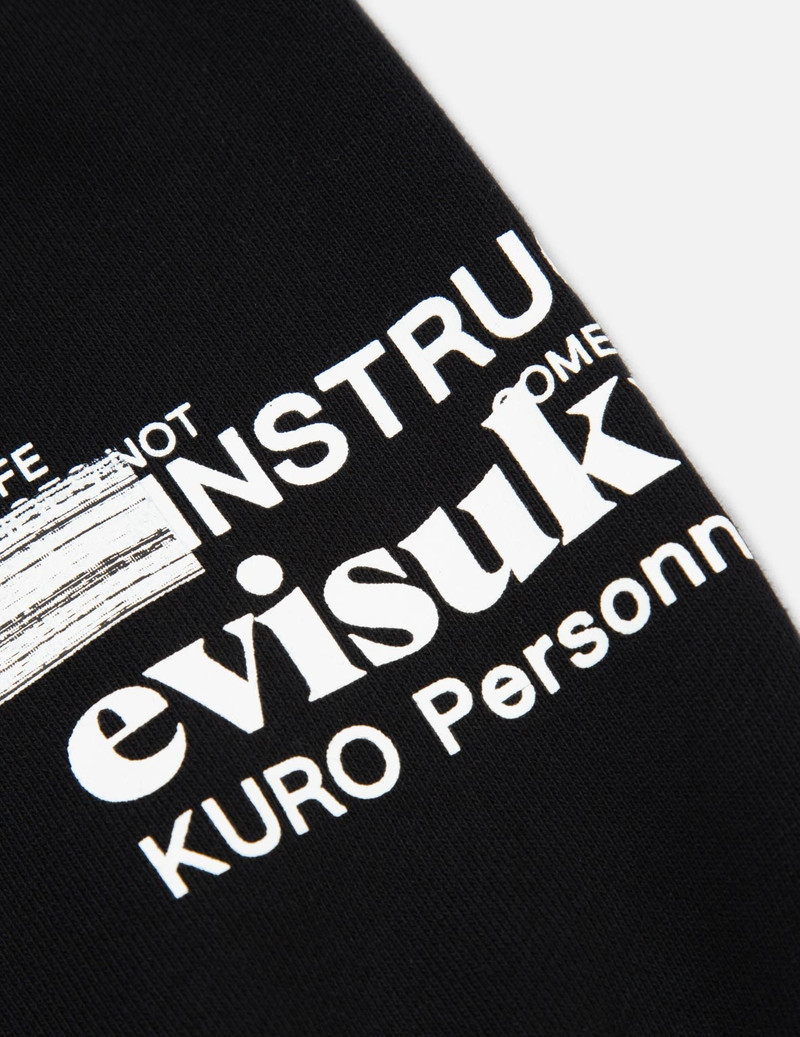 Slogan Print Oversized Sweatshirt 7