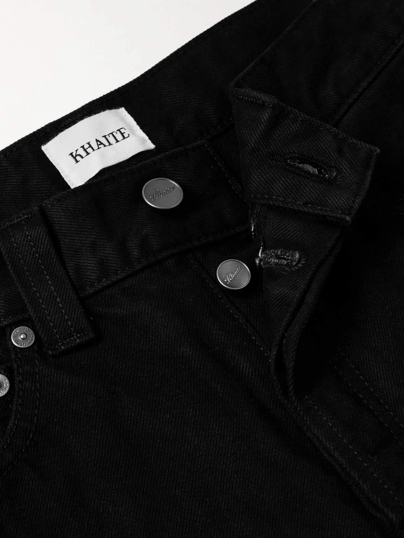 Dane high-rise wide-leg jeans Black - 4