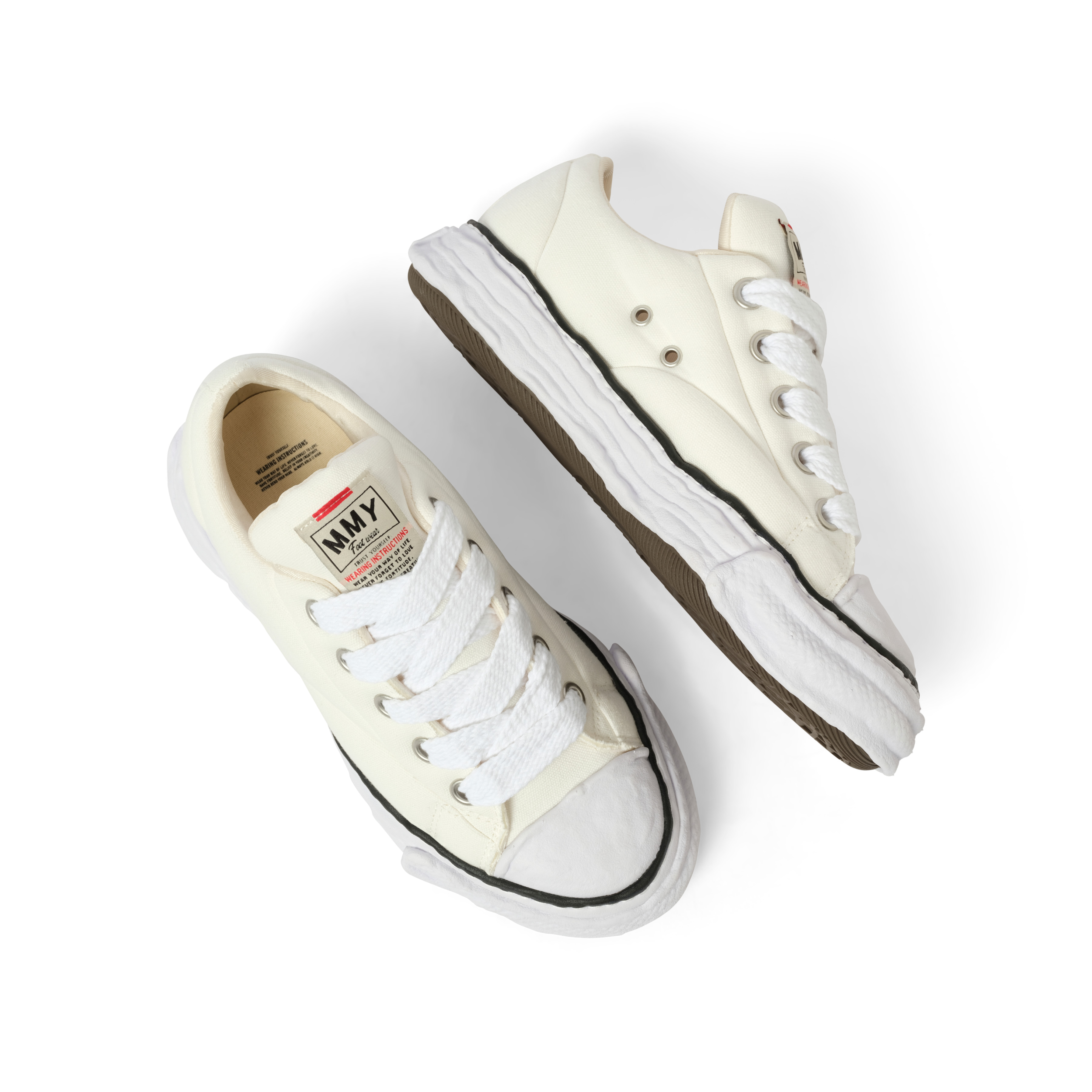 Peterson 23 OG Padded Sneaker in White - 4