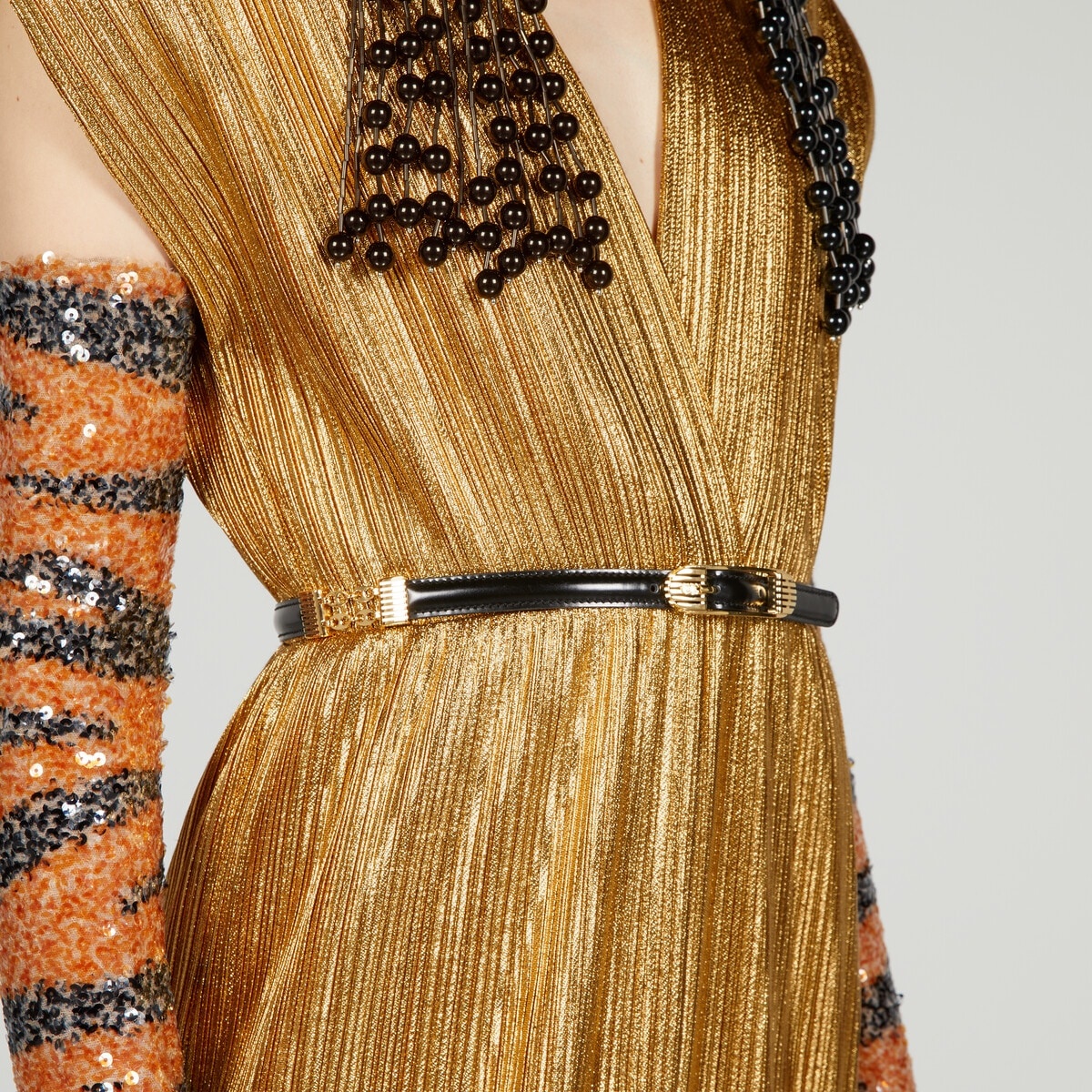 Cady lame midi dress - 4