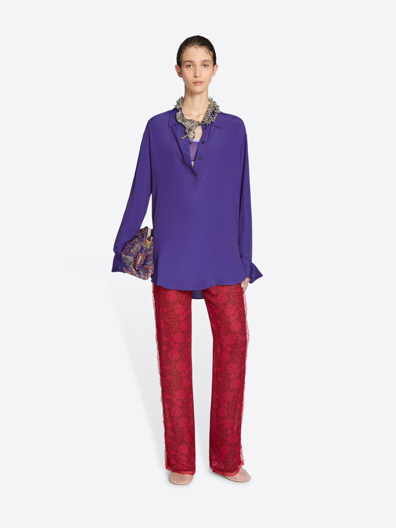 Dries Van Noten PRINTED VISCOSE PANTS outlook