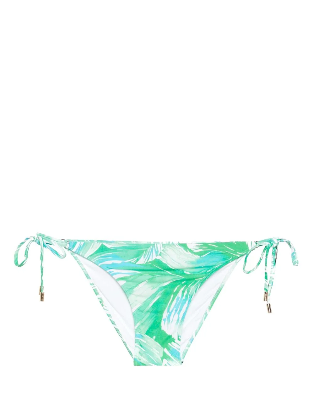 rainforest-printed bikini bottoms - 1