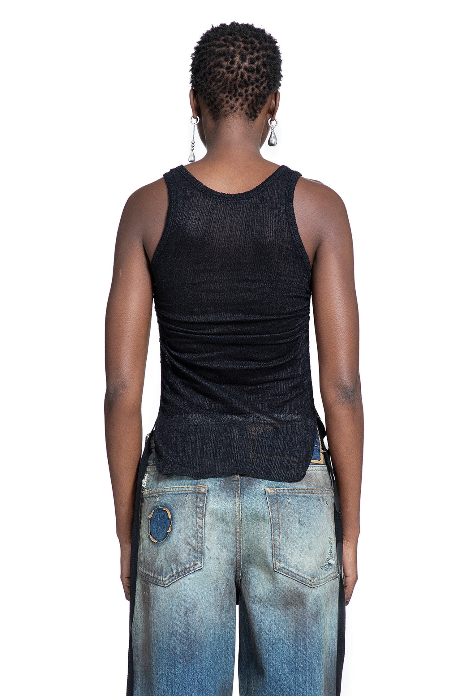 Mara Cropped Tank Top - 3