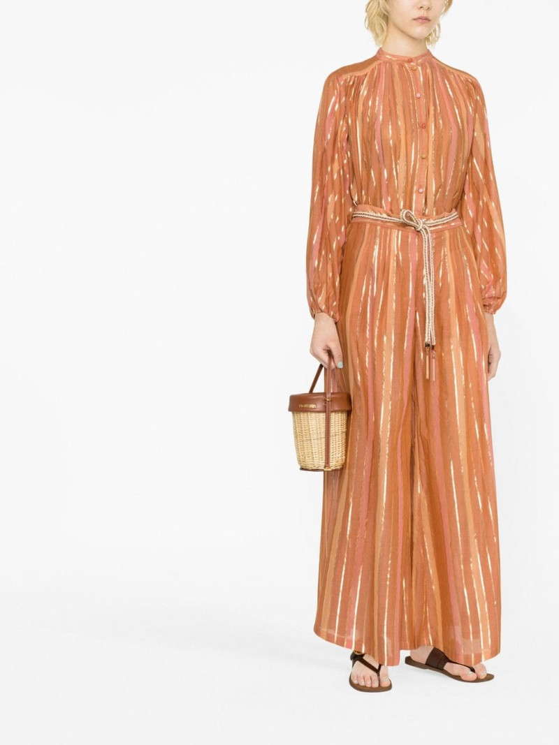 Zimmermann striped wide-leg trousers outlook
