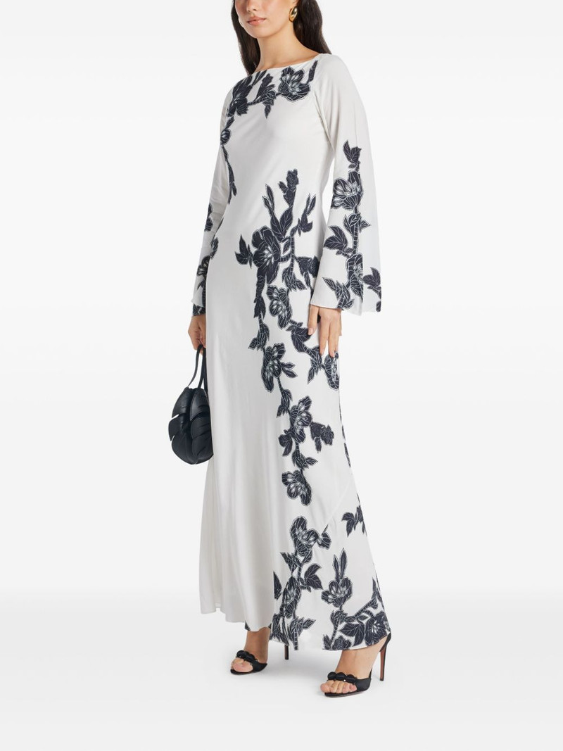 Aahi bell-sleeve floral maxi dress 3