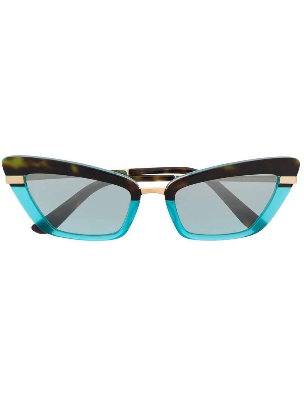 geometric cat-eye sunglasses - 1