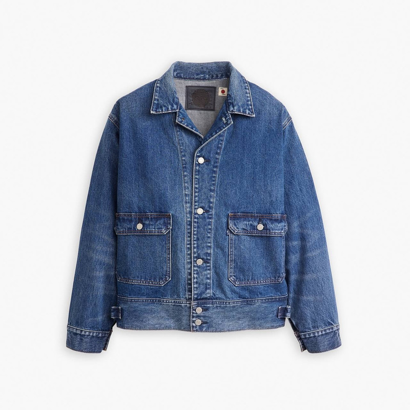 LEVI’S® MEN’S JAPANESE DENIM UTILITY TRUCKER JACKET 1
