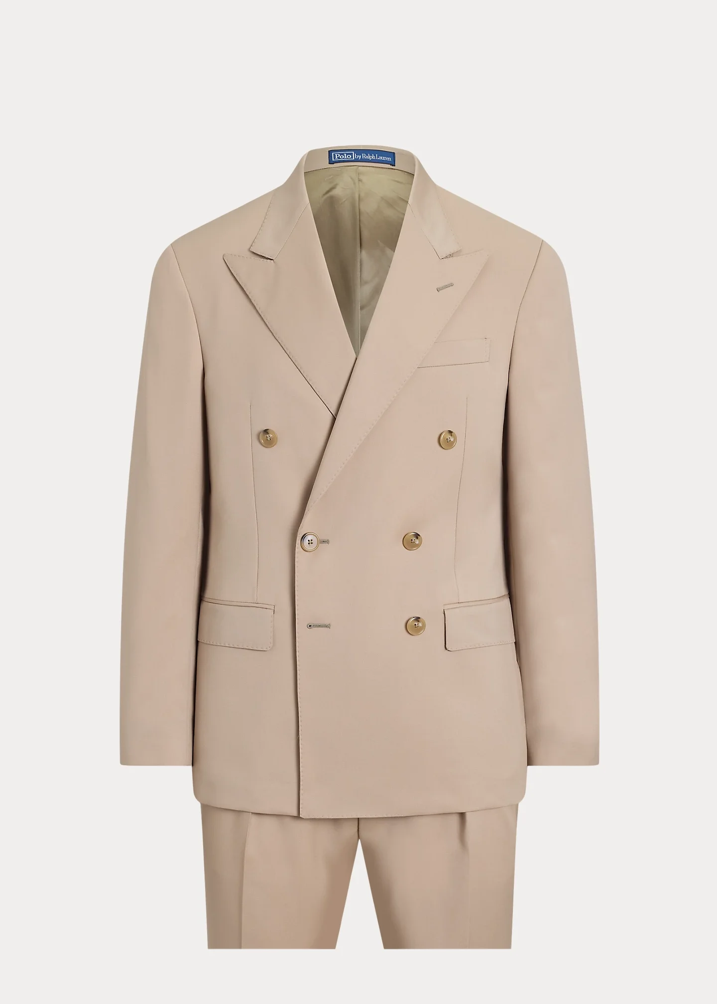 Polo Tailored Fit Panama-Weave Suit - 1