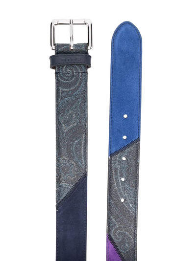 Etro paisley-print belt outlook