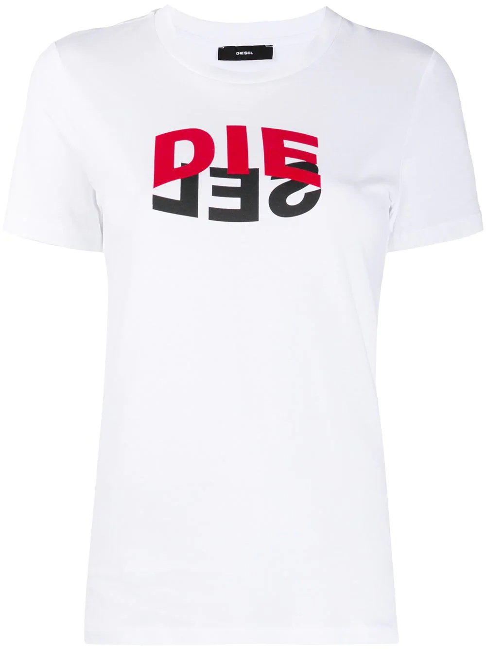 logo print T-shirt - 1