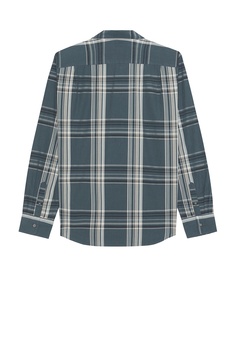 Lorimer Plaid French Placket Shirt - 2