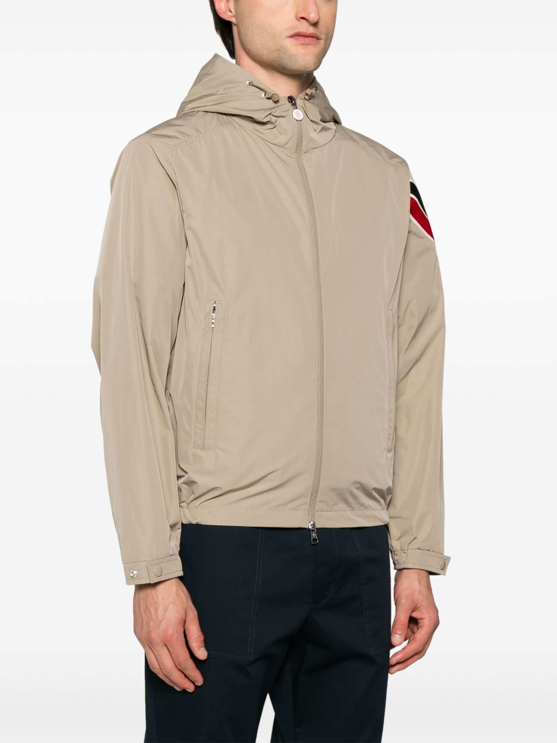 Brown Claut windbreaker - 3