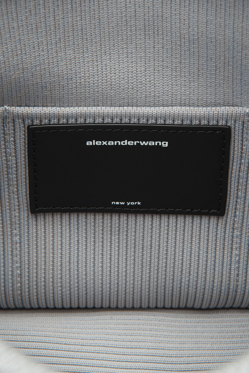 RYAN SMALL BAG IN REFLECTIVE RIB KNIT 4