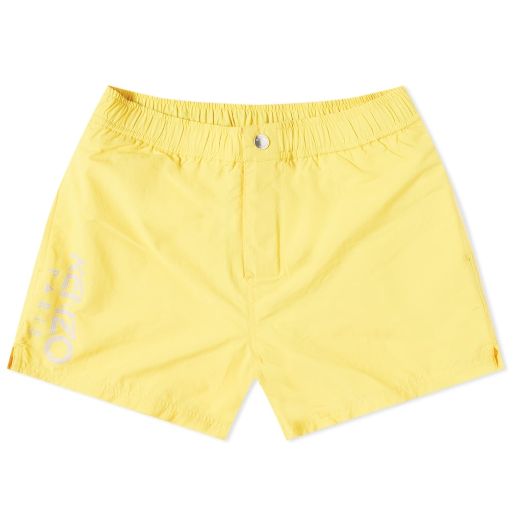 Kenzo Short Paris Logo Swim Trunk - 1