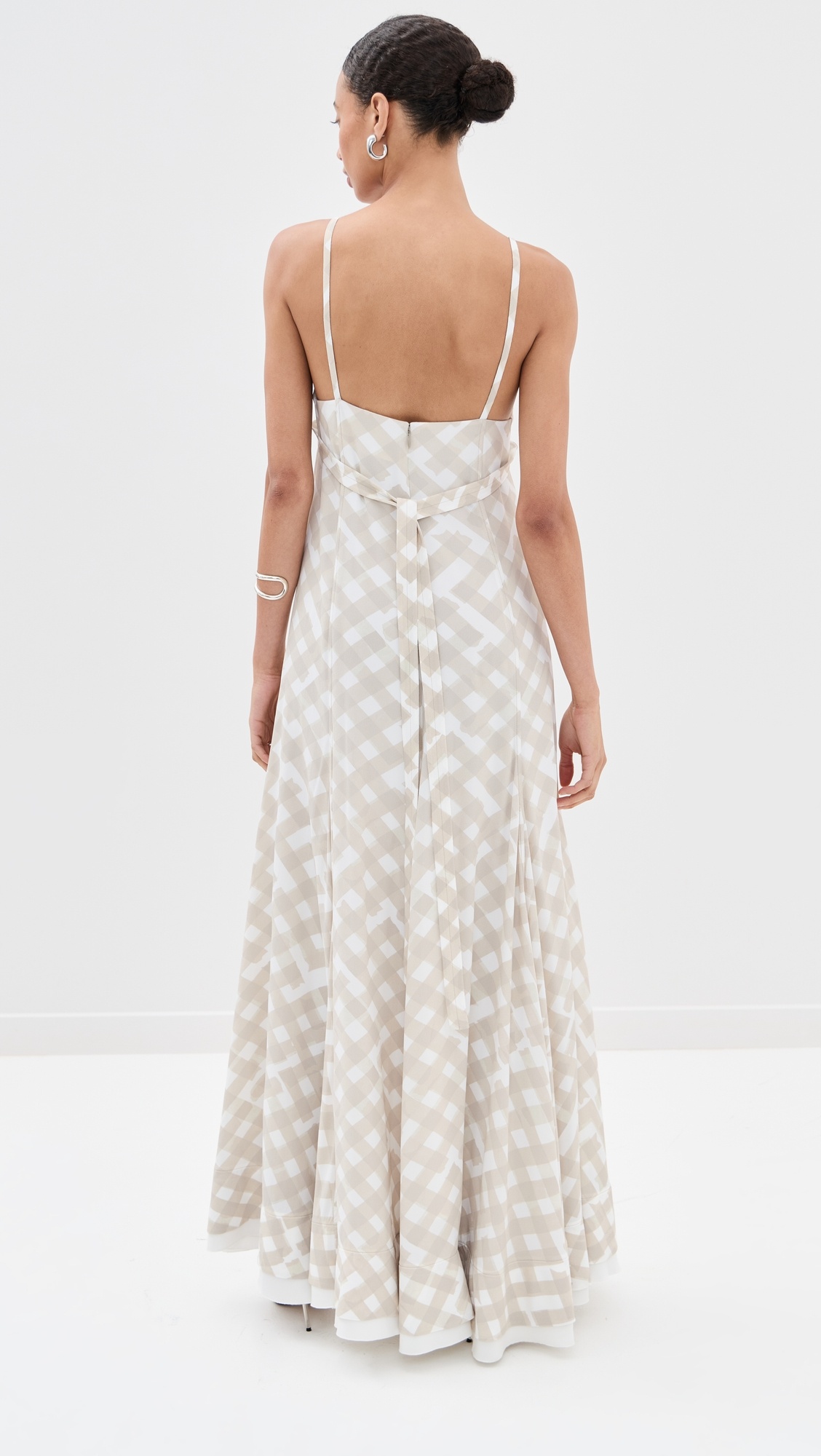June Dress In Printed Crepe De Chine - 2