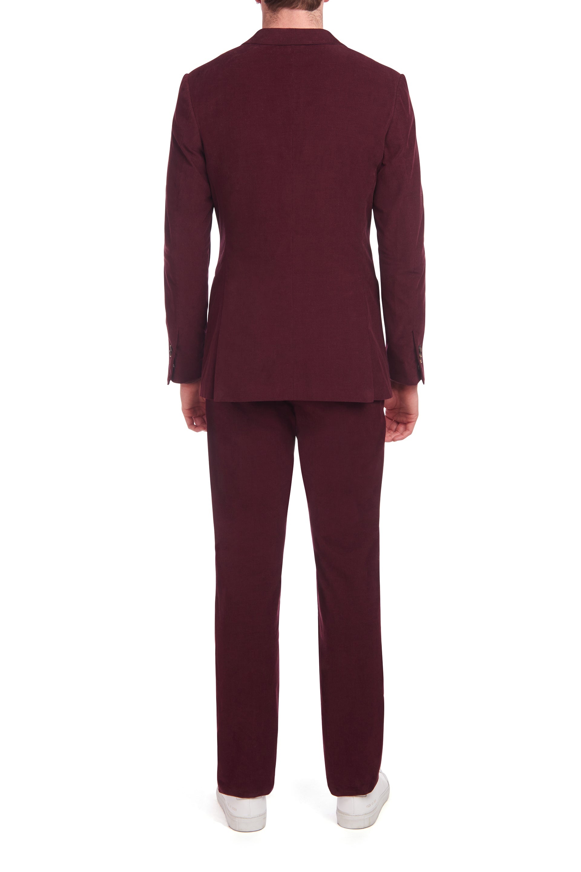 Irving Jacket in Prune Corduroy - 4