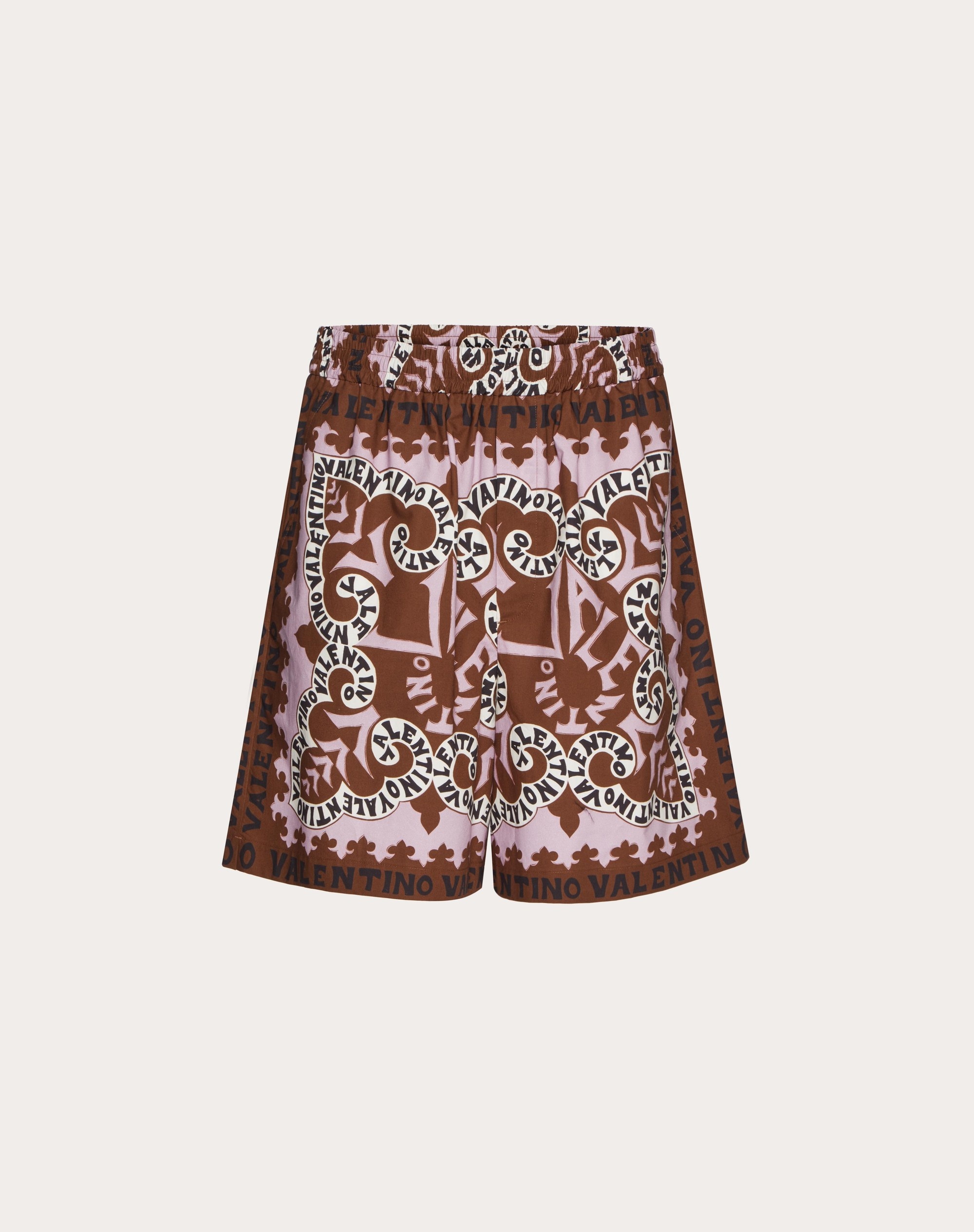 MINI BANDANA PRINT COTTON BERMUDA SHORTS - 1