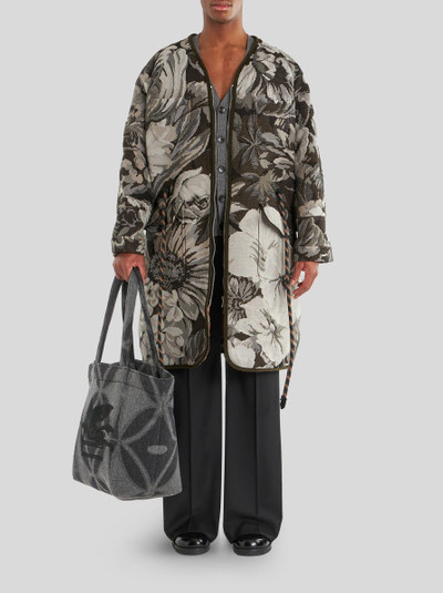Etro FLORAL PATTERN JACKET WITH DRAWSTRING outlook
