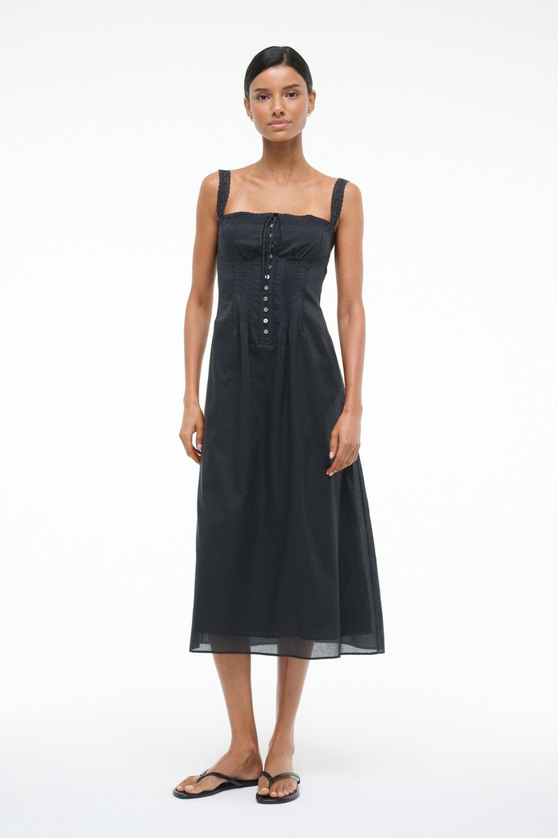 STAUD MATILDE DRESS BLACK 1