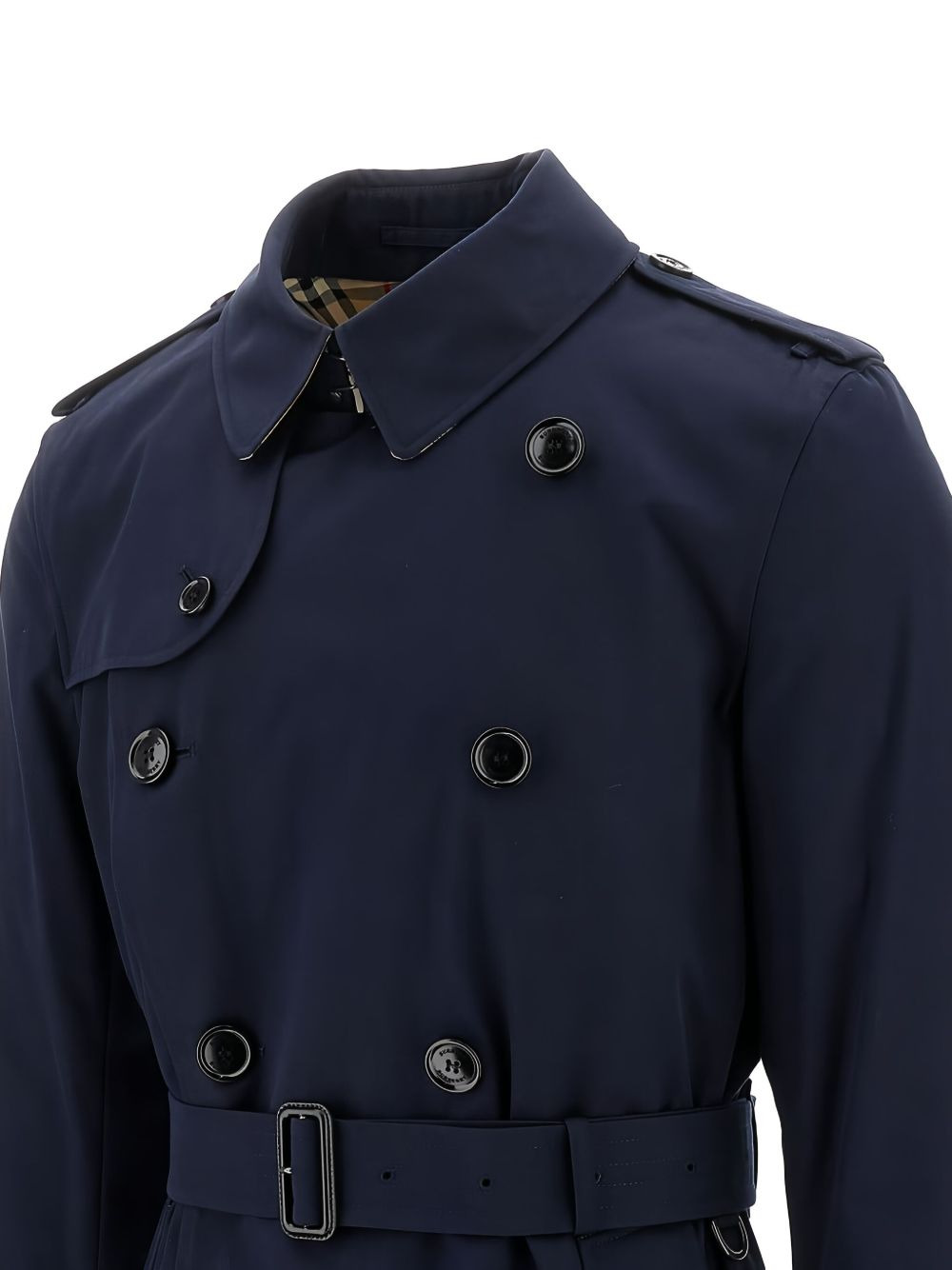 double-breasted trench coat - 3