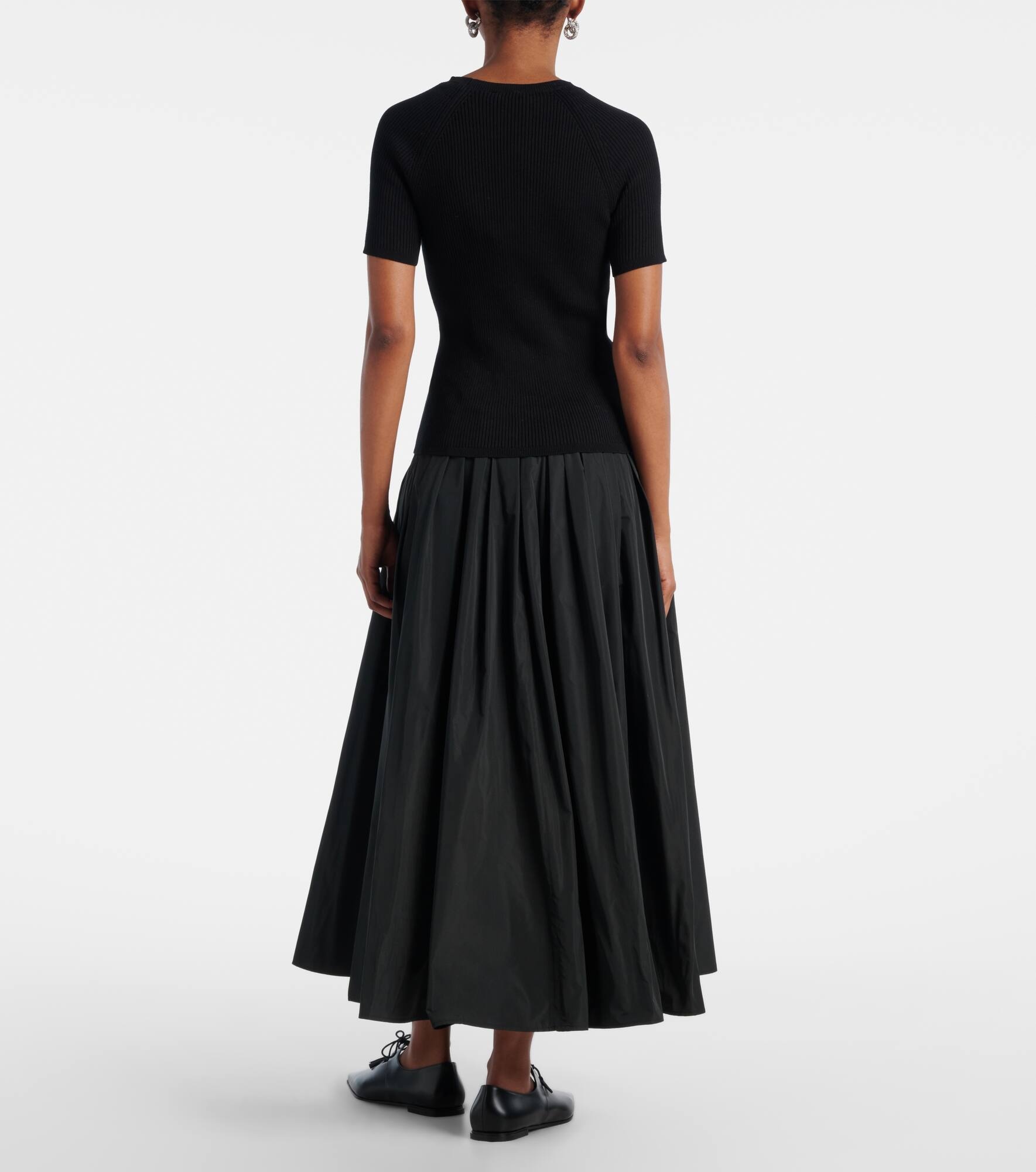 Berlino ribbed-knit cotton top - 3