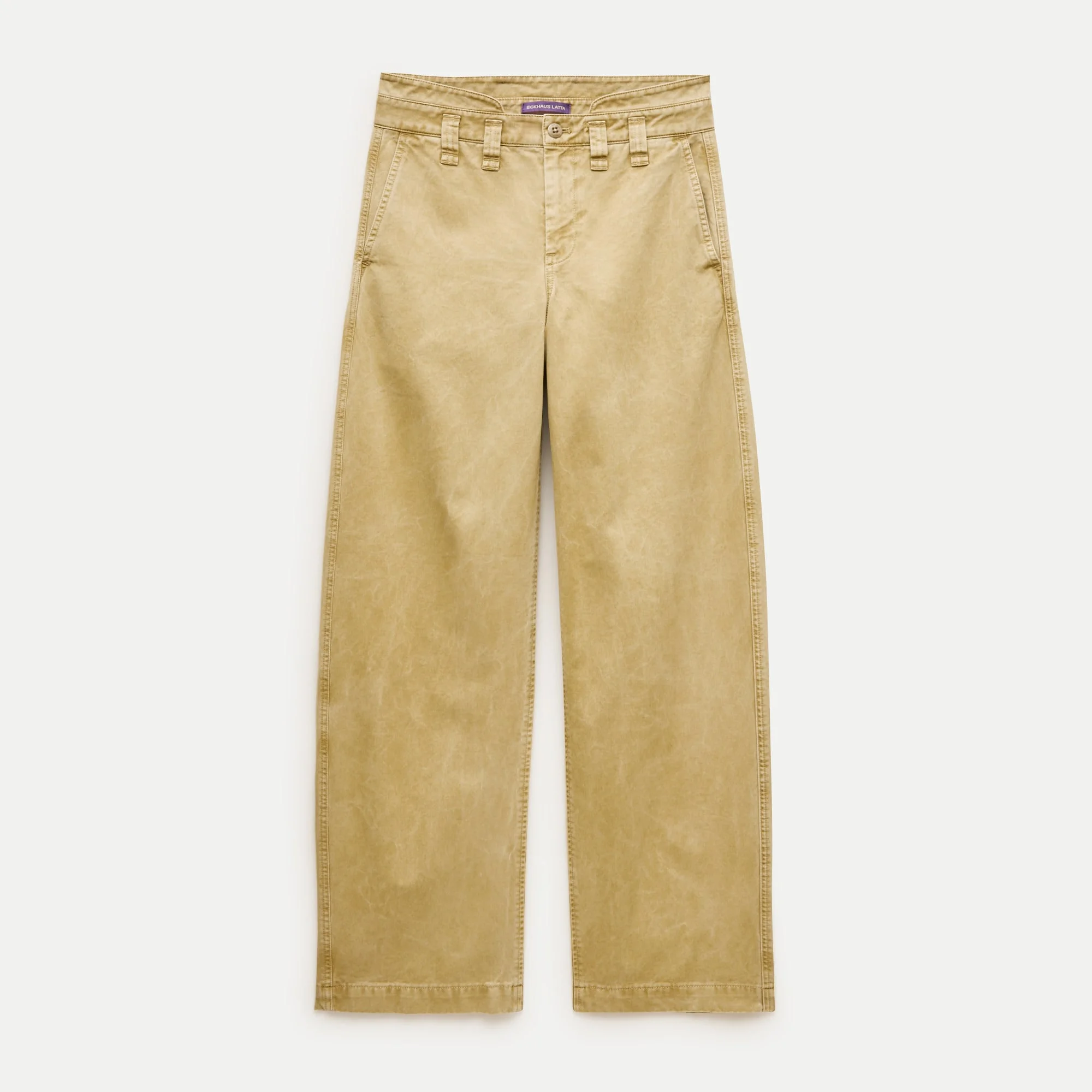 Eckhaus Latta x J.Crew double-waisted chino pant - 1