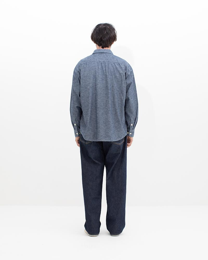 LUMBER CHAMBRAY L/S INDIGO - 3