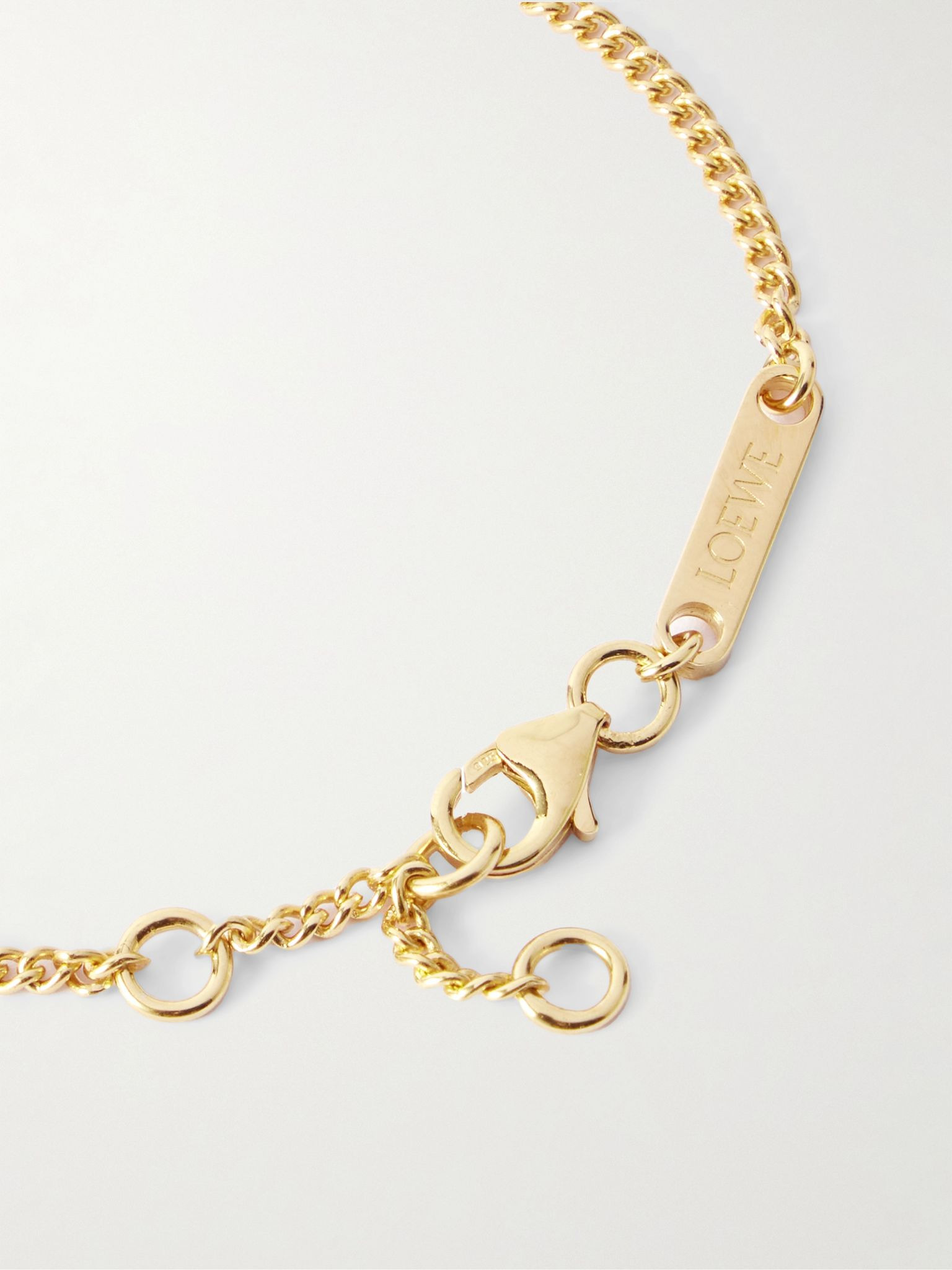 Anagram Pebble gold-plated silver bracelet Gold - 3