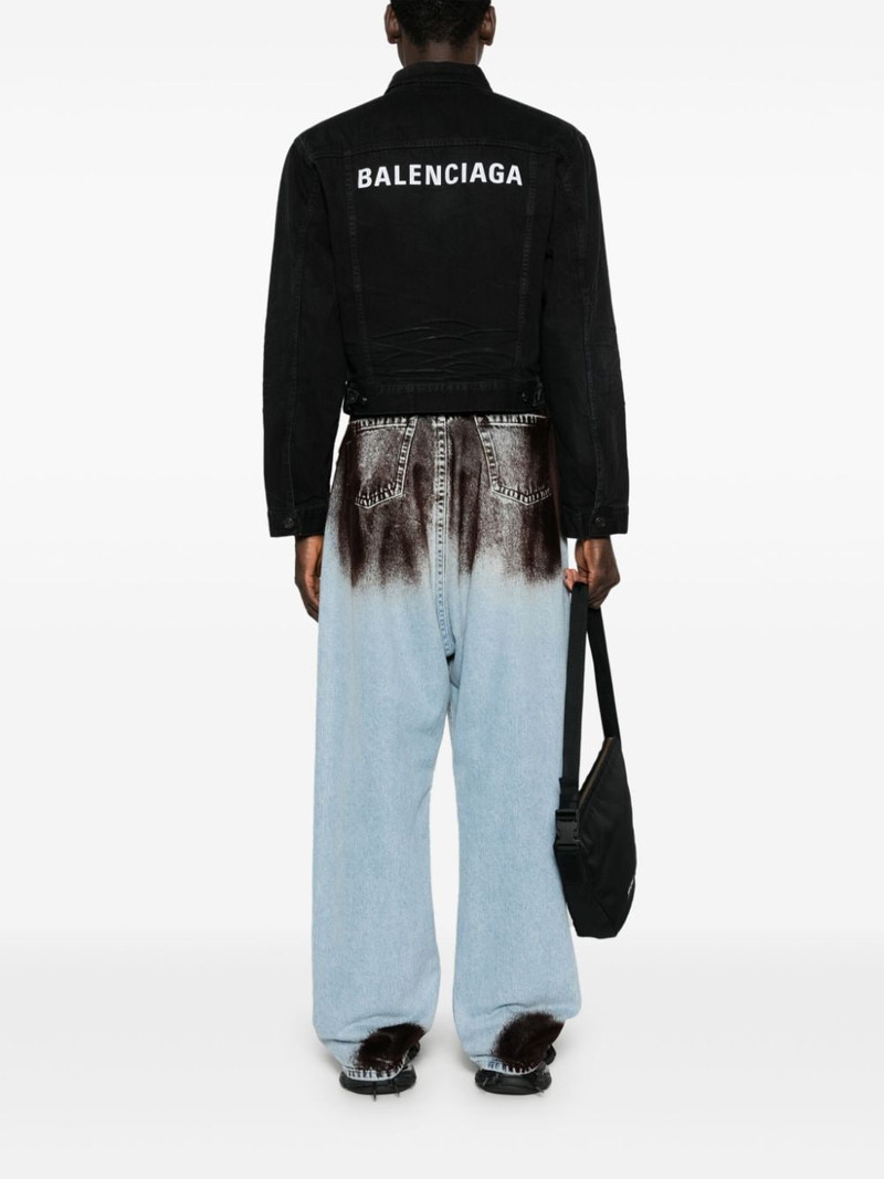 BALENCIAGA cotton denim jacket outlook