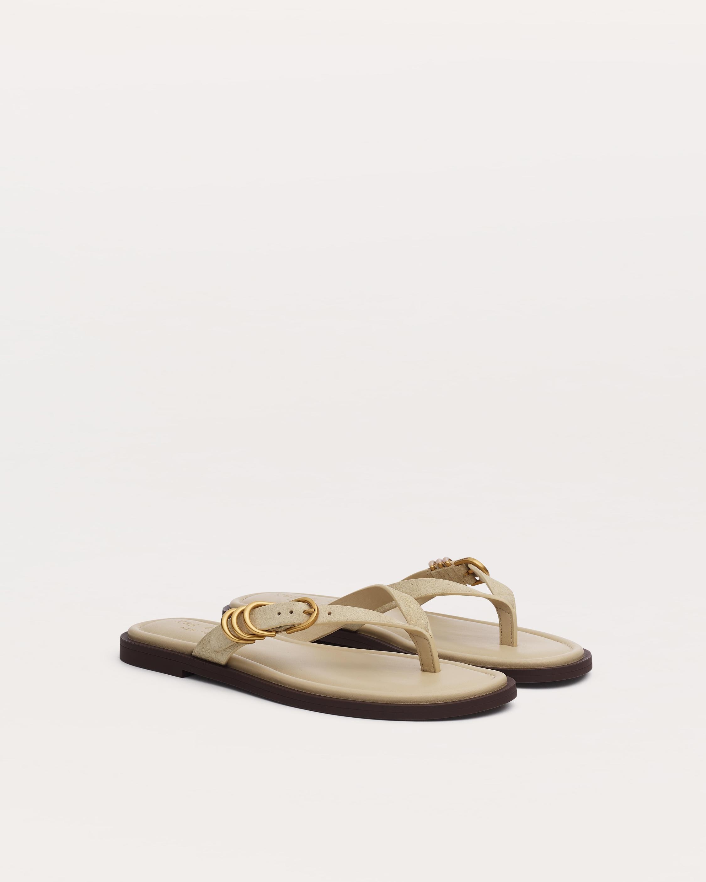 Gia Suede Flip Flops - 3