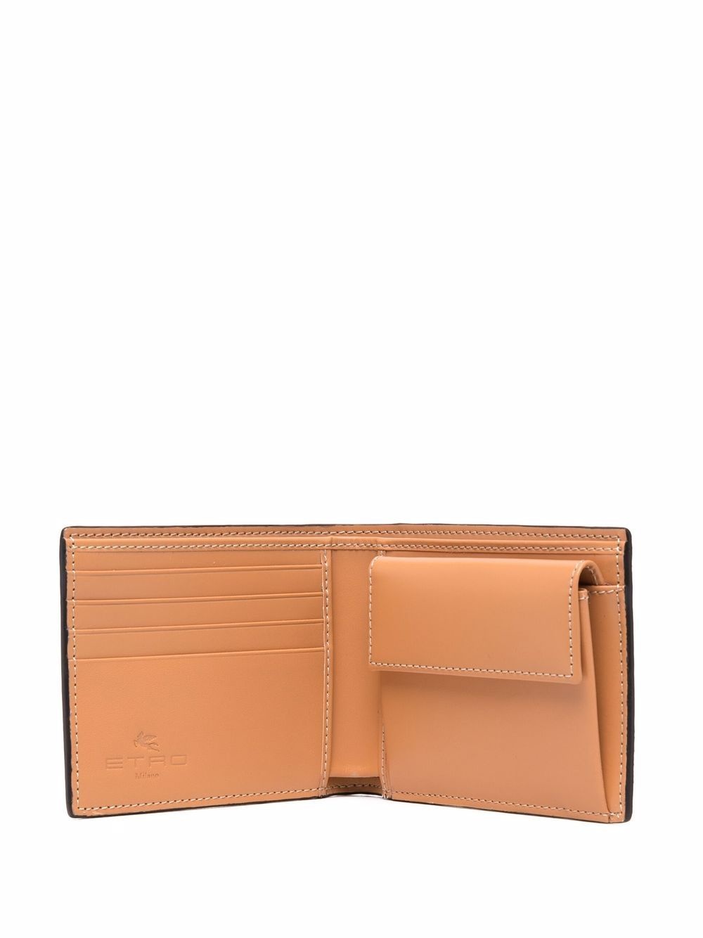 paisley jacquard canvas wallet - 3