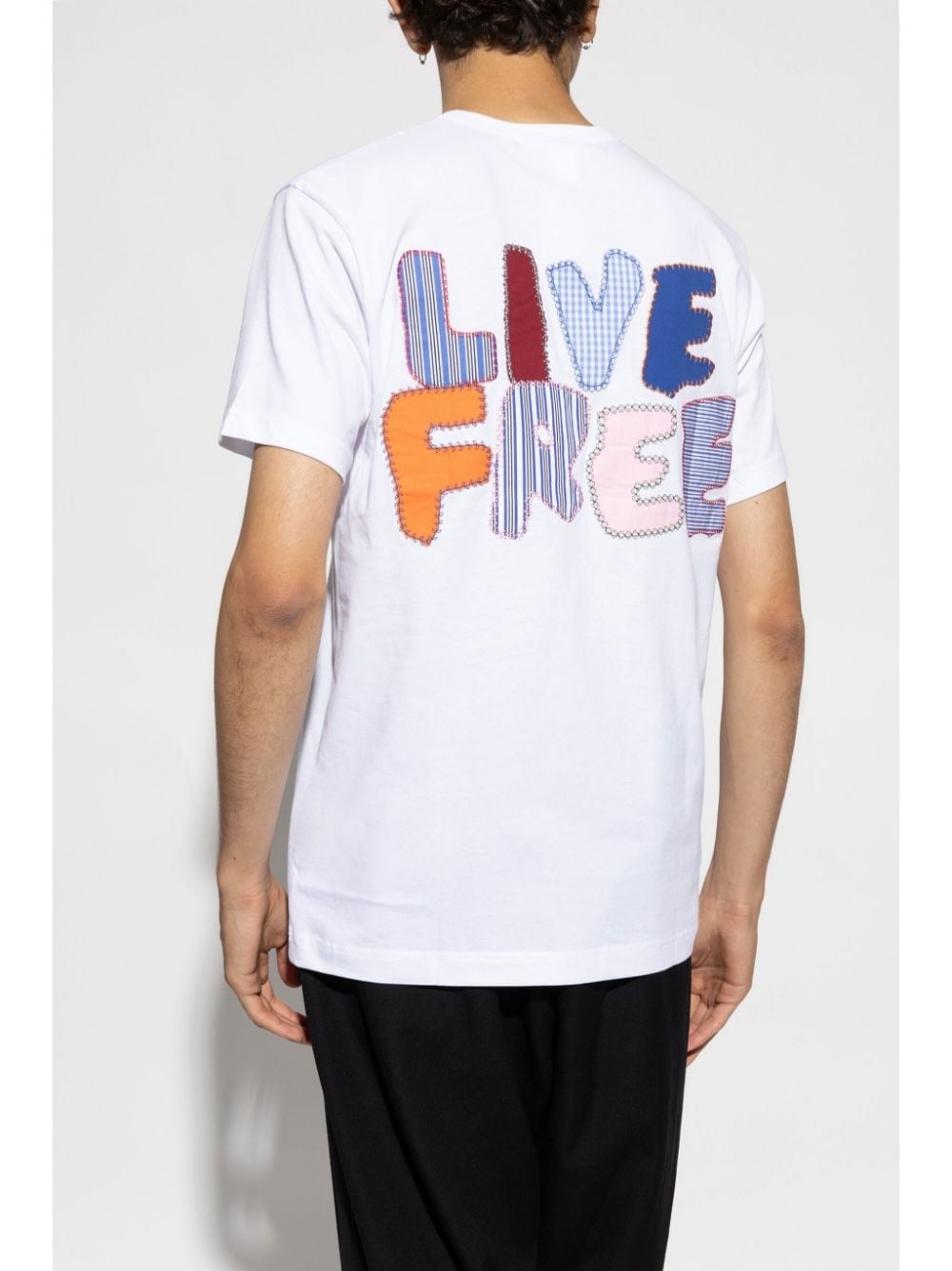 slogan-print T-shirt - 4