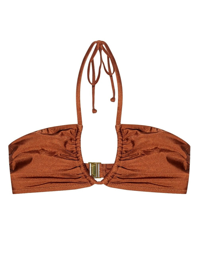 metallic-threading bikini top 1