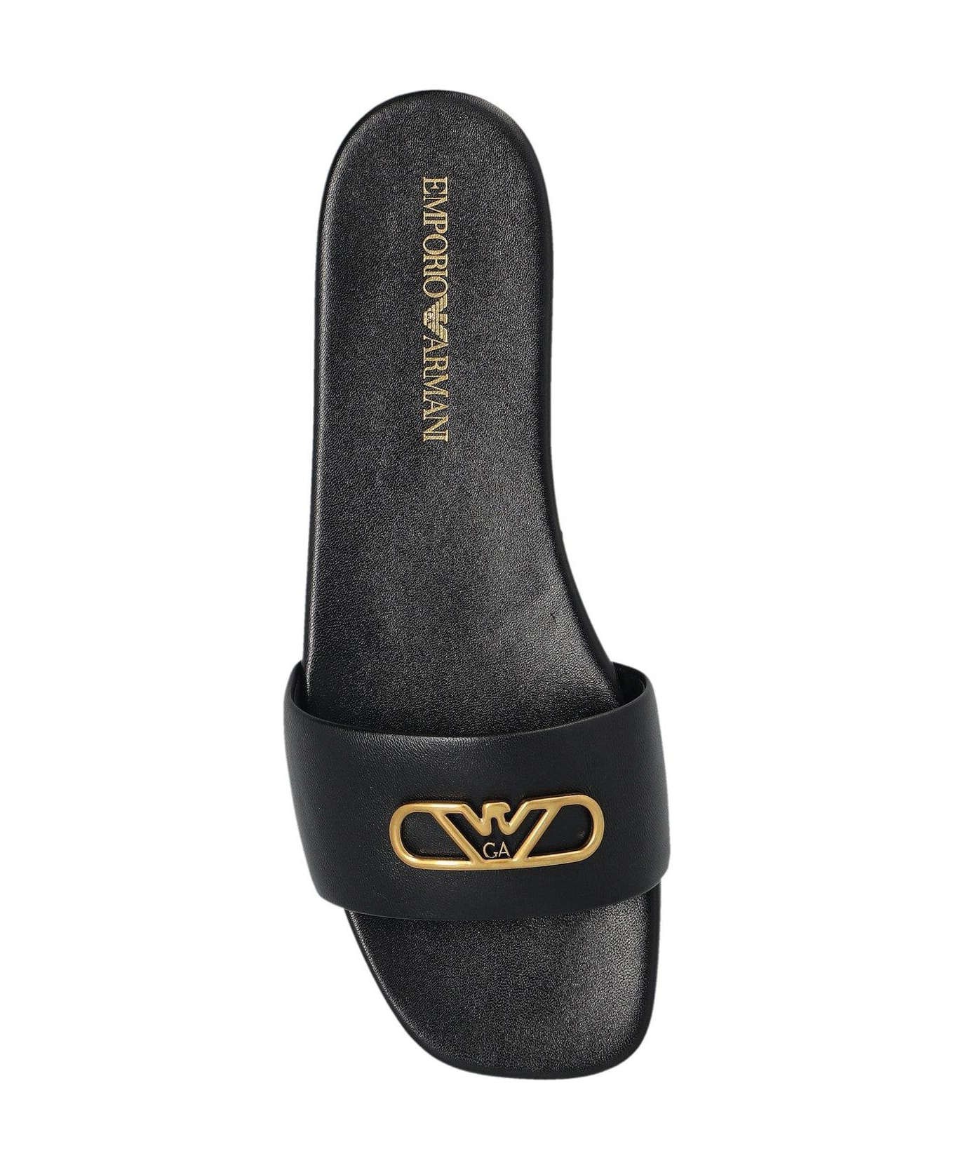 Logo Plaque Sandals - 4