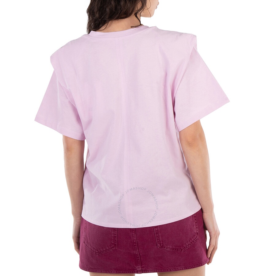 Isabel Marant Etoile Zelikia Gathered Cotton T-Shirt - 5