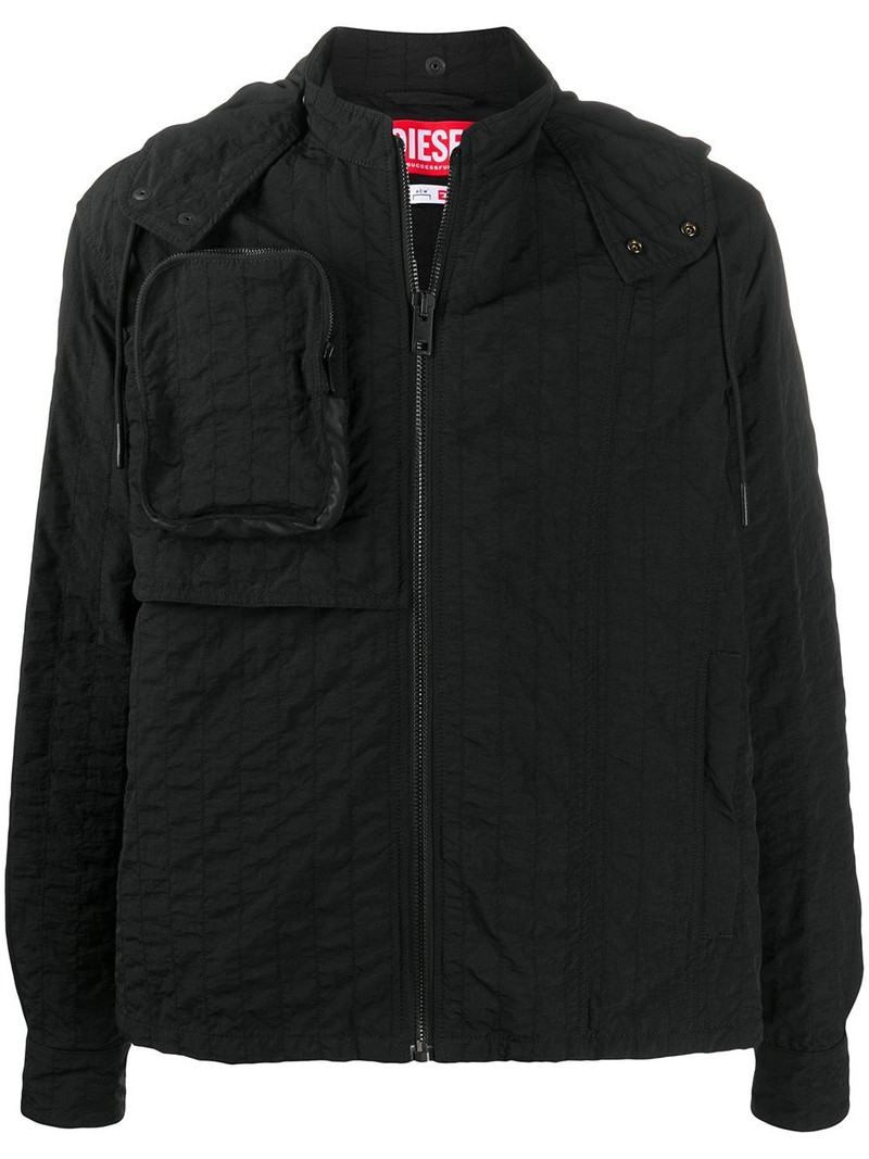 relaxed-fit hooded jacket 1
