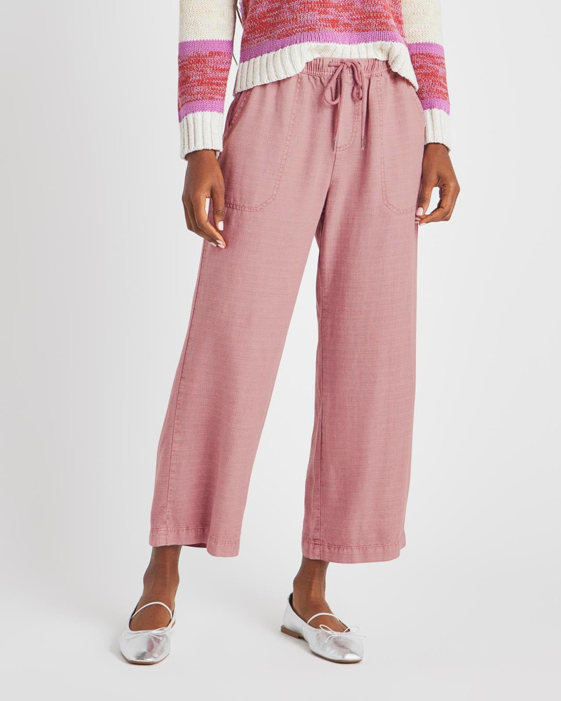 Angie Crop Wide Leg Pant 1