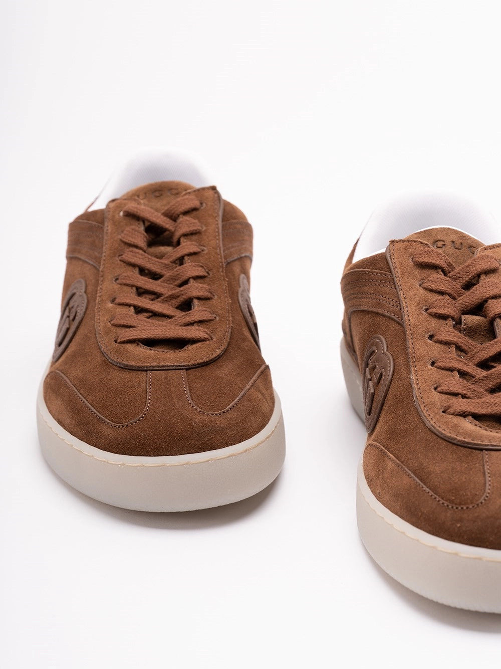 Gucci Men G75 Leather Sneakers - 5