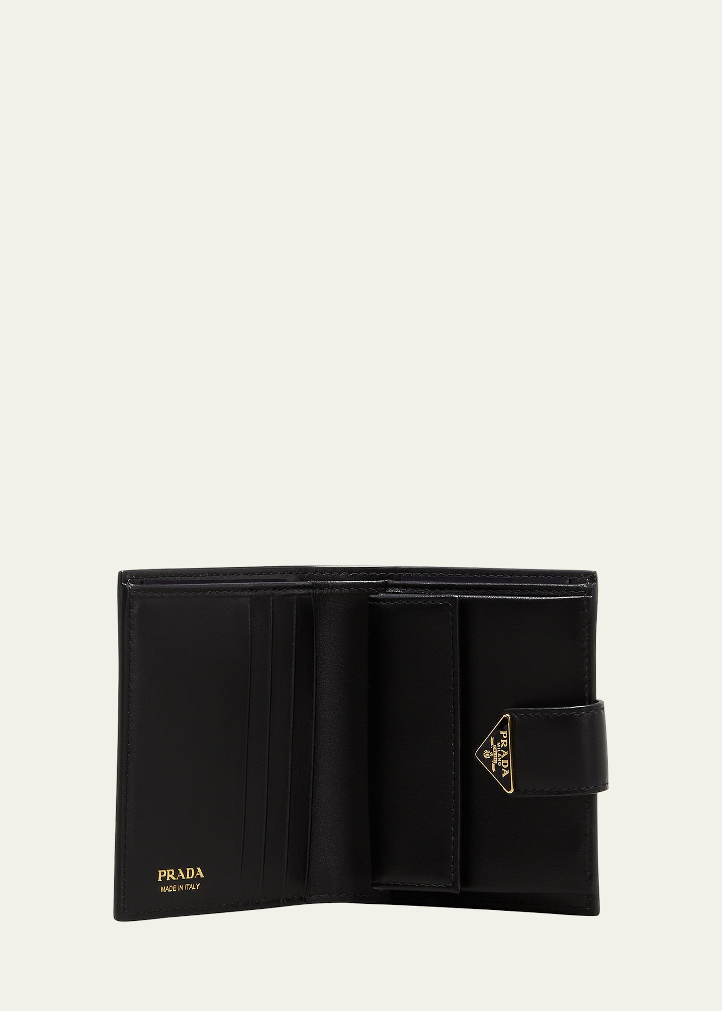 Small Triangle Logo Flap Wallet - 4