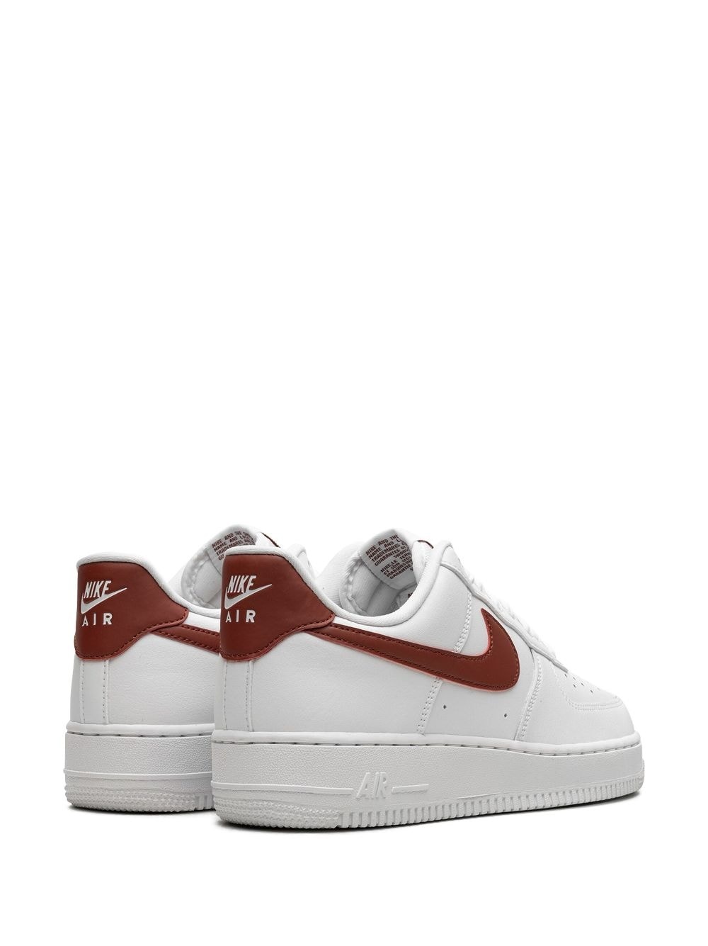 Air Force 1 '07 "White/Rugged Orange" sneakers - 3