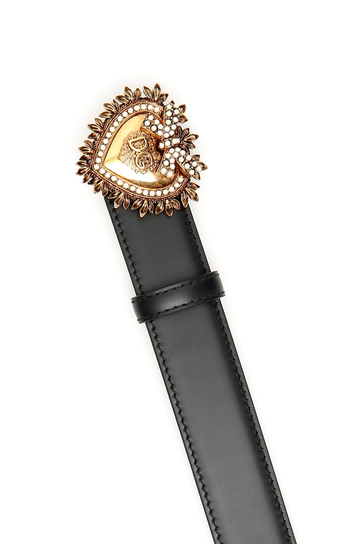 Dolce & Gabbana Devotion Leather Belt Women - 3