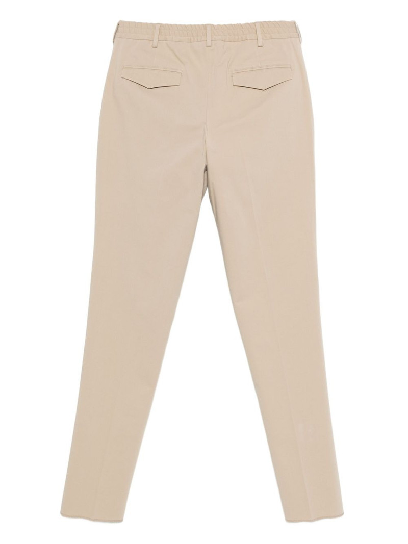 LARDINI elastic-waistband pocket trousers outlook