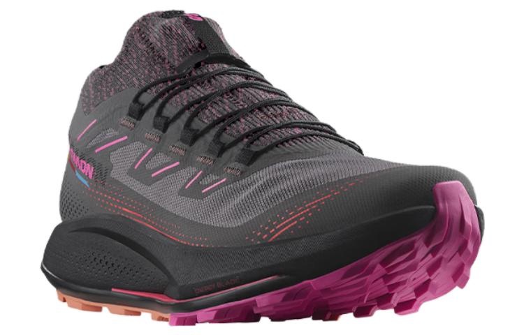 (WMNS) SALOMON Pulsar Trail PRO 2 'Dark Grey Plum Kitten' 473853 - 2