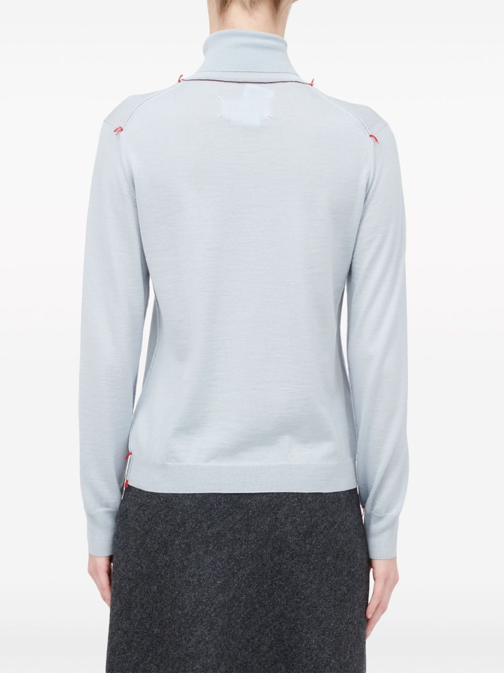 Work-In-Progress high-neck jumper - 5