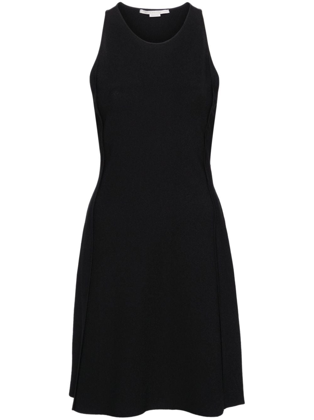 round-neck shift dress - 1