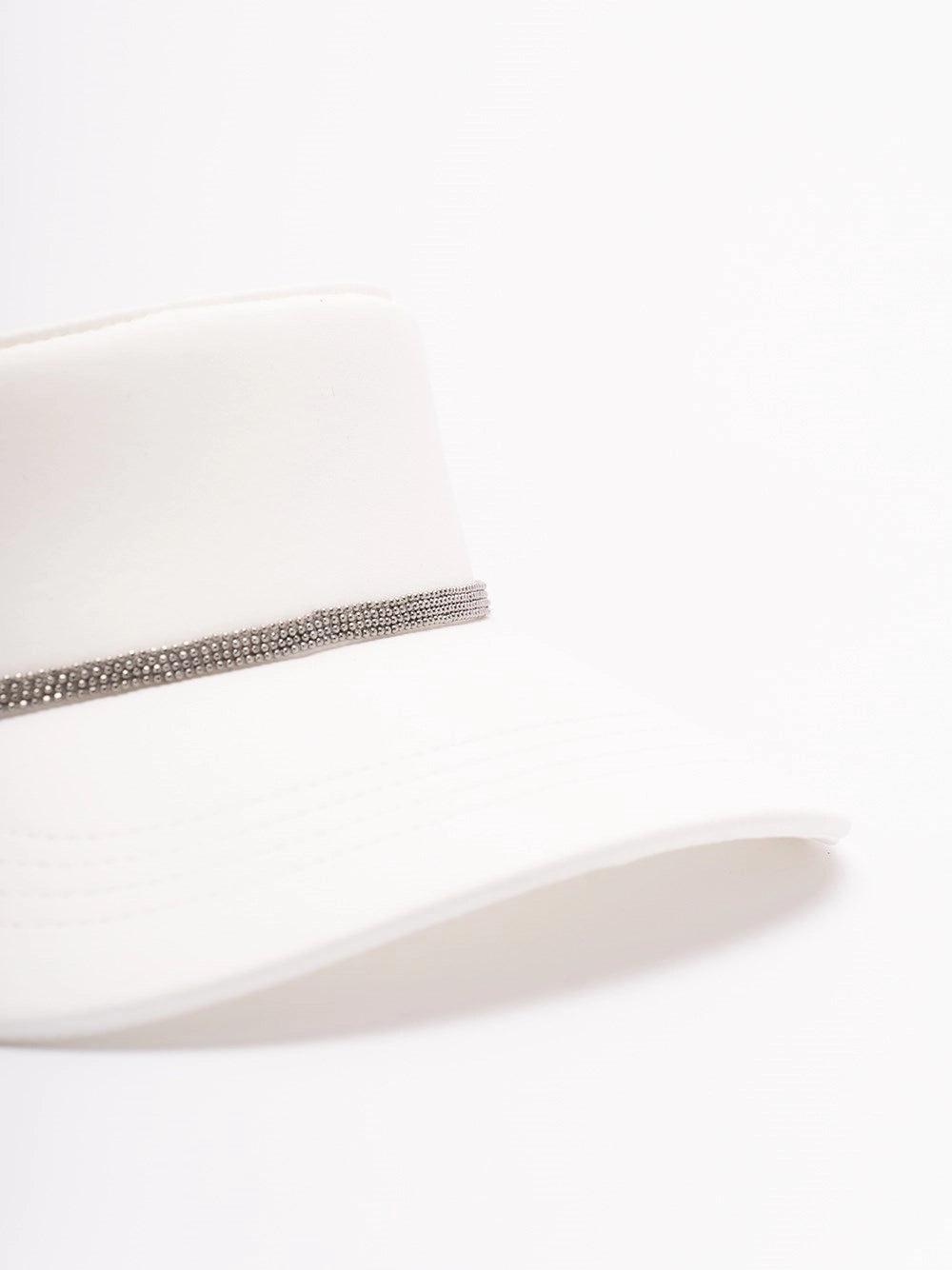 Brunello Cucinelli Women Nylon Visor With Monili - 4