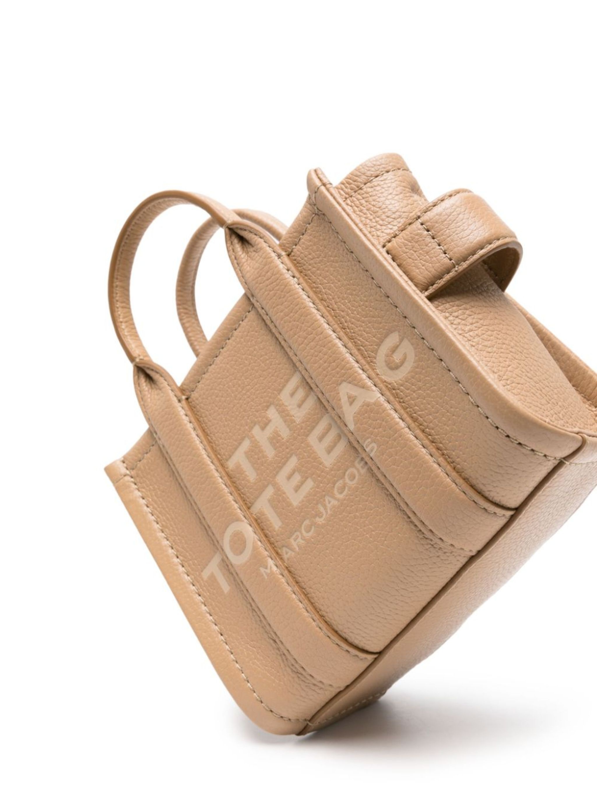 The Mini leather tote bag - 4