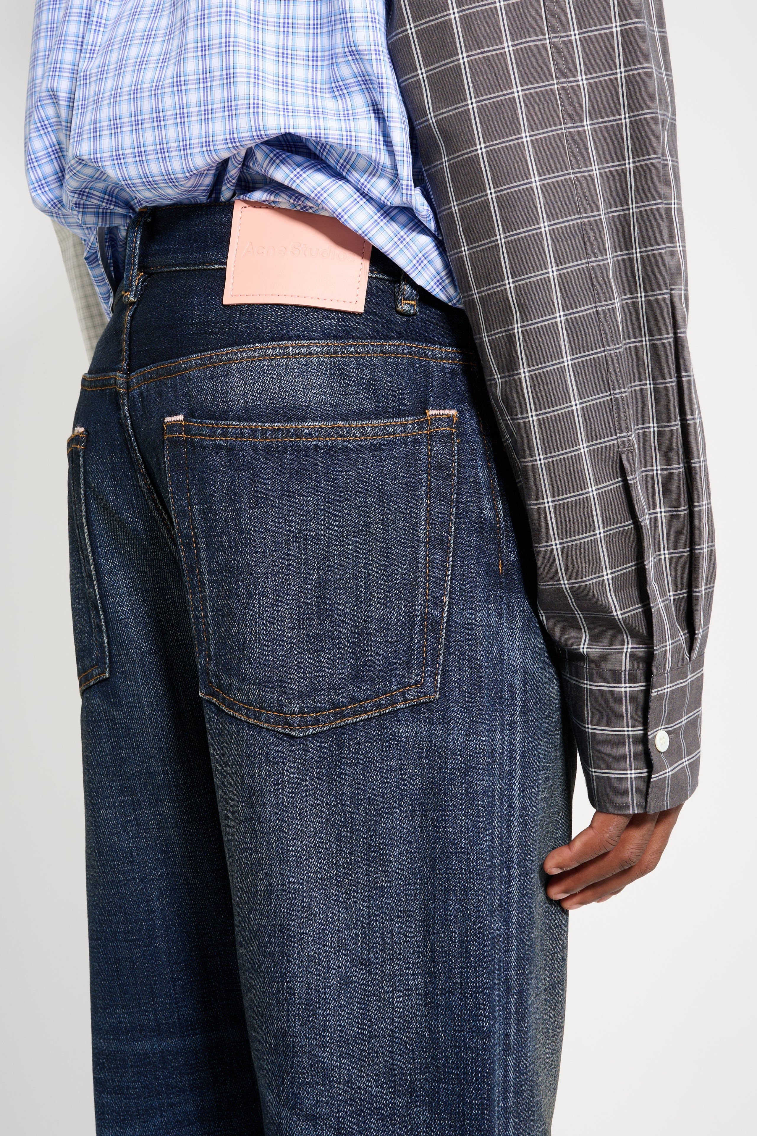 ACNE STUDIOS 2021M JEANS YOYOGI DARK BLUE - 5